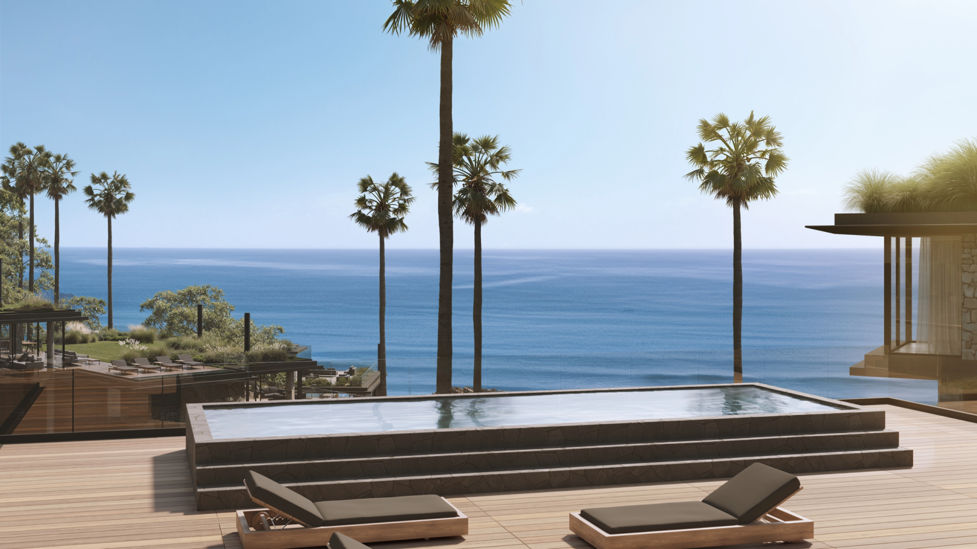 19. BERA BAY vista terraza y piscina casa 26